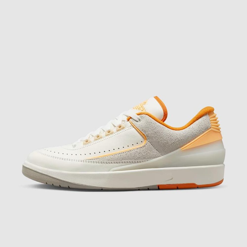 NIKE Men's Air Jordan 2 Retro Low Melon Tint Shoes Size 10.5